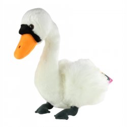 Soft Toy Bird. Swan by Living Nature (25cm) AN380