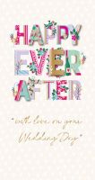 Wedding Day Card - Happy Ever After - 3D - Talking Pictures