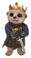 Vivid Arts Robert The Bruce Baby Meerkat Ornament Gift - Indoor Outdoor - Fun