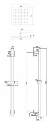 Marflow Carmani Concealed Thermostatic Shower Valve with Diverter