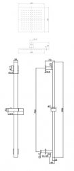 Marflow Vossen 2 Outlet Concealed Thermostatic Shower Valve (VOS7650K6)