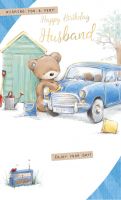 Birthday Card - Husband - Washing Car - Out of the Blue