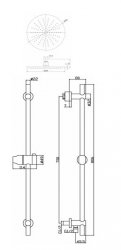 Marflow Savini 2 Outlet Concealed Thermostatic Shower Valve (SAV7650K6)