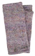 Fleece lined - Wristwarmers - heather mix -  pale