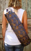 "Singaraja" Handwoven Yoga Mat Bag