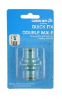 Green Jem Double Male Connector
