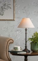 Laura Ashley Ludchurch Table Lamp Industrial Black with Shade