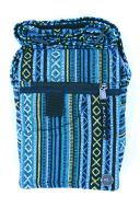 Small Full Gheri Flap Bag - Aqua