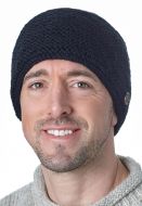 Airman's beanie  - pure new wool - black