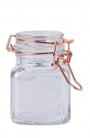 Mini Copper Glass Jar