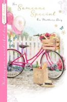 Mother's Day Card - Someone Special - Bike - Out of the Blue