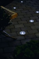 Konstsmide Single LED Solar Ground Spot - (7626)