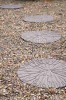 Primeur Stepping Stone Cracked Log 45 x 45 x 2cm - Earth