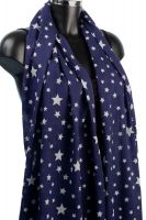 Star Design Scarf Pure Cotton