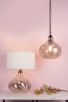 Esarosa 1 Light Pendant Black Chrome And Smoked Glass