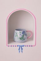 Cath Kidston Archive Rose Twisted Handle Billie Mug - Blue
