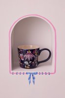 Cath Kidston Friendship Gardens Navy Dolly Mug
