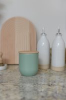 KitchenCraft Idilica Storage Canister 450ml - Green