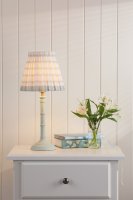 Laura Ashley Farnworth Table Lamp Matt Green with Shade