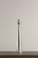 Laura Ashley Blake Large Table Lamp Crystal Polished Chrome Base Only