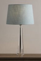 Laura Ashley Blake Large Table Lamp Crystal Polished Chrome Base Only