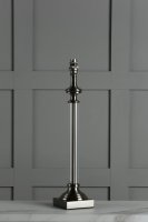 Laura Ashley Winston Table Lamp Antique Chrome & Glass Base Only