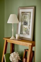 Laura Ashley Ellis Table Lamp Cream with Ivory Shade