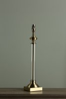 Laura Ashley Winston Table Lamp Antique Brass & Glass Base Only