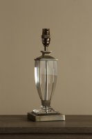 Laura Ashley Carson Small Table Lamp Antique Brass & Crystal Base Only