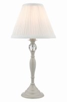 Laura Ashley Ellis Table Lamp Grey with Grey Shade