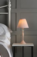Laura Ashley Ellis Table Lamp Pink with Blush Shade