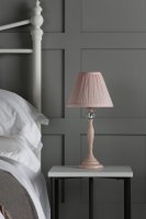 Laura Ashley Ellis Table Lamp Pink with Blush Shade