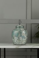 Laura Ashley Elizabeth Ceramic Table Lamp with Bird Print Design Base Only