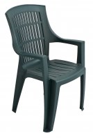 Trabella Parma Stacking Chairs (Set of 4) - Green
