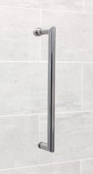 Lakes Pivot Door with Integrated In-Line Panel
