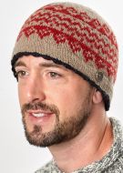 Pure new wool beanie - Garva - Camel