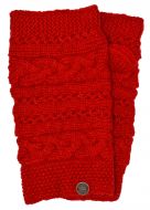 NAYA - hand knit - sampler - wristwarmer - Salsa