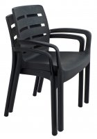 Trabella Siena Chairs (Set of 2) - Anthracite
