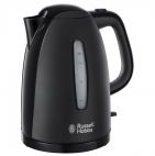 Russell Hobbs RU-21271 Textures 1.7L 3000kw Black Plastic Cordless Kettle - New