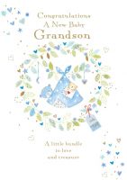 New Baby Boy Grandson Card - Bundle - Ling Design