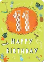 Birthday Card - 11th Eleven Skateboard - Ling Design