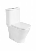 Roca The Gap Round Back-to-Wall Rimless Close Coupled WC