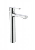 Roca Naia Chrome Smooth Bodied Extended Height Basin Mixer