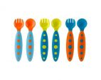 Boon B10129 Modware Soft Comfy Easy Grip Childrens Cutlery Dishwasher Safe - New