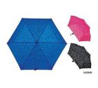 KS Brands UU0240 Ladies Fashion Star Print Supermini Umbrella Assorted Shades