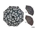 KS Brands UU0236 Ladies Fashion Walking Umbrella With Frilled Edges Crook Handle