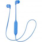 JVC HAFX21BT/BLUE Powerful Sound Wireless Bluetooth In Ear Headphones - Blue