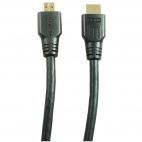 Logic3 LG097 High Speed 1.8m Gold Plated Connectors HDMI 1.4 Braided Cable - Blk