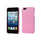 Groov-e GVIPHONE5CF iPhone 5 Carbon Fibre Mobile Phone Protective Case Pink New