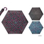 KS Brands UU0189 Ladies 3 Section Supermini Umbrella In Assorted Fashion Prints